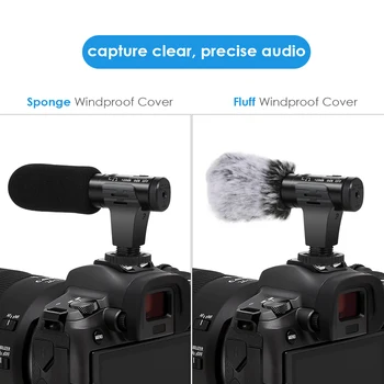 Aukštos kokybės Kamera, Mikrofonas, Universalus Vaizdo Mikrofonas su Stiklais išmaniųjų telefonų VEIDRODINIAI Fotoaparatai vaizdo Kameros