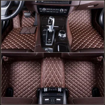 Auto Custom automobilių grindų kilimėliai jeep grand cherokee kompasas vadas renegade vandeniui automobilių reikmenys Pėdų kilimėlis