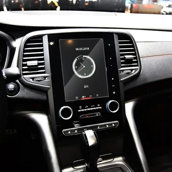 Automobilių Optikos prietaisų Skydelyje GPS Navigacijos Ekrano Stiklo Apsauginė Plėvelė Įklija, Renault Talismam SM6 Kontrolės LCD Ekranas