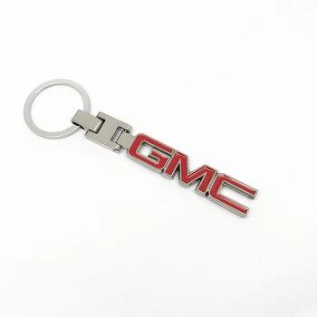 Automobilių Raktų Žiedas Key Chain Pakabukas paketų prižiūrėtojų raktinę Žymeklį H Sagtis Laišką Keychain už GMC Yukon Savana Vietovės Canyon Logotipą, Automobilių Reikmenys