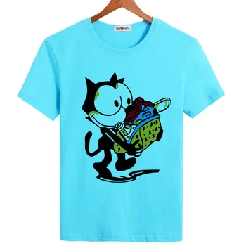 BGtomato gražių animacinių filmų katės marškinėlius mielas aniaml populiarus marškinėliai vyrams Originalus prekių atsitiktinis streetwear tee marškinėliai homme