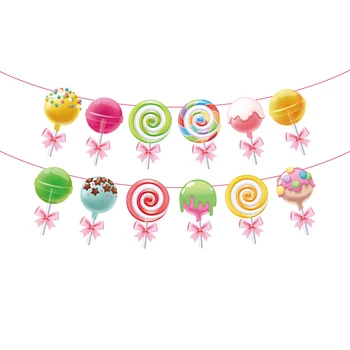 Baby Shower Saldus Saldainis Gimtadienio Džiaugtis Vaikams, Saldainiai, Cukraus Šalys Dekoracijas Kabinti Starta Reklama Šalies Prekių