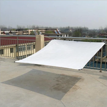 Balta Anti-UV HDPE skėtį nuo saulės Net Namų Balkono Sultingi Augalų Apsaugos Stogine Padengti Baseinas Sun-proof Ant Ju