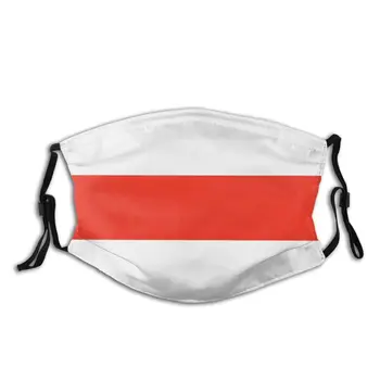 Balta Raudona Nacionalinės Baltarusijos Baltarusijos Vėliava Kaukė Vyrų Daugkartinio naudojimo Kovos su Migla apsaugos nuo Dulkių Apsauga Respiratorių su Filtrais