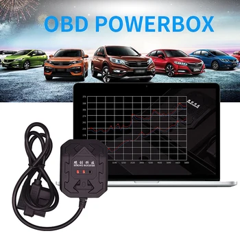 Banga OBD powerbox atnaujinti galios Išspręsti lėtai Optimizuotas 80% nusivylimas.Kuro lygis padidėjo 15%