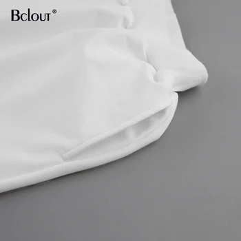 Bclout Balta Sporto Ilgas Kelnes Moterims Elastinga Juosmens Haremo Kelnės Atsitiktinis Aukšto Liemens Kelnės Rudenį Pagrindinio Poilsiu Streetwear 2021