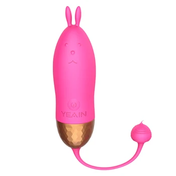 Belaidžio Pūlingas Šokinėja Kiaušinių Moterų Masturbacija Sekso Žaislai Makšties Vibracijos ir Stimuliacijos Spalvinga Diamond USB Moterų Suaugusiųjų Produktus