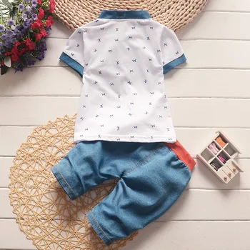 BibiCola kūdikių berniukų vasaros drabužių rinkiniai bewborn kūdikių atsitiktinis marškinėliai+trumpas kelnes 2vnt sportiniai kostiumai už bebe berniukams, kūdikių sportinis kostiumas