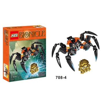 Bioniclemask XSX 708-3 70787 Tahu Ugnies Magistro Bionicle Blokai Suderinama Su Lepining Bionicle Žaislai Vaikams