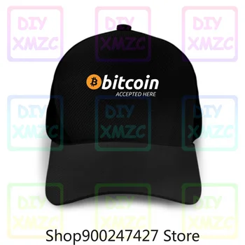 Bitcoin Logotipu Kepurės Beisbolo Kepuraitę Cryptocurrency Interneto Pinigų Blockchain Litecoin Kriptografijos Bitcoin Logotipas, Tiek Monetos Ethereum