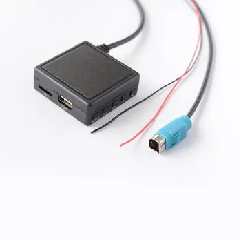 Biurlink KCE-237B Automobilio Radijo Aux-in, USB Kabelį, 
