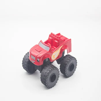 Blaze Automobilių Žaislai, 1:32 Transporto priemonių Diecast Žaislas Monstras Mašinos Animacinių filmų PVC Automobilio Modelį Lenktynių Žaislų Automobiliai Kalnų transporto priemonės Dovana