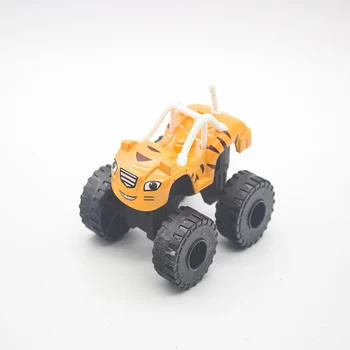 Blaze Automobilių Žaislai, 1:32 Transporto priemonių Diecast Žaislas Monstras Mašinos Animacinių filmų PVC Automobilio Modelį Lenktynių Žaislų Automobiliai Kalnų transporto priemonės Dovana