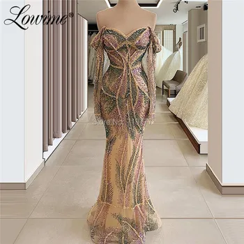 Blizgučiai Audinio Arabų Vakarinę Suknelę Turkijos Undinė Prom Dresses Ilga Striukė Su Saudo Arabija 2020 M. Šalies Chalatai Chalatas De Soiree