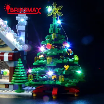 BriksMax Led Light Up Kit Kalėdų Serija Suderinama Su 10245/10249/41323/10263/10259/10254