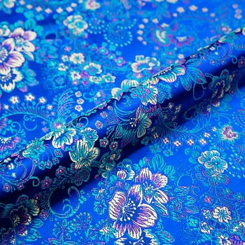 Brokatas modelis žakardiniai audiniai aukštos kokybės satino suknelė, medžiagos, siuvimo cheongsam ir kimono 