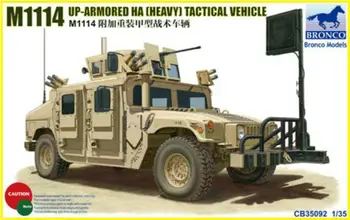 Bronco CB5092 1/35 M1114 Iki-Šarvuotos HA Taktinių Transporto priemonės