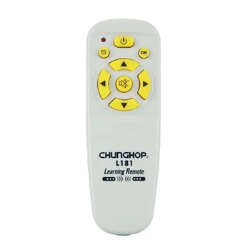 CHUNGHOP 1PCS L 181 Combinational Universalus Nuotolinio valdymo pultelis MINI Mokytis nuotolinio TV/SAT/DVD/CBL/DVB-T/AUX kopija