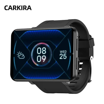 Carkira 2020 4G SmartWatch 32GB GPS Wifi Android 7.1 5MP Kamera, 2700mAh Didelis Ekranas Smart watch Vyrai Moterys DM100 Fitneso Apyrankė