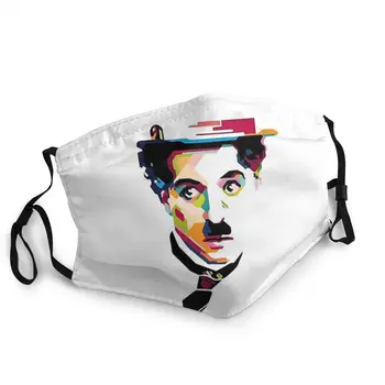 Chaplin Komiksų Veikėjas Skalbti Nagų Kaukė Su Charlie Skrybėlę Daugkartinio Naudojimo Veido Masque Stabdžių Migla Kaukė