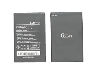 Ciszean 2x Naujų 3.7 V 2000mAh Pakeitimo lenny 2 Baterijos +kroviklis Wiko LENNY2 Batterie Bateria Batterij Mobilųjį Telefoną Batterie