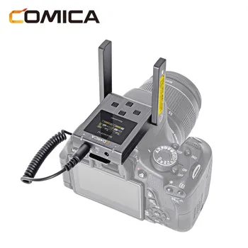 Comica BoomX-U U1 U2 Transliavimo Lygio Daugiafunkcinis Mini UHF Belaidžio Toli Transmition Lavalier Microphone