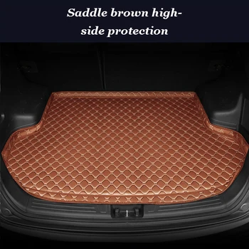 Custom automobilio bagažo skyriaus kilimėlis Volkswagen TIGUAN 2017 2018 2019 Custom auto pėdų Pagalvėlės automobilių kilimų dangtis