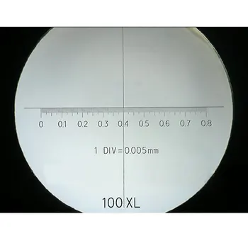 DIV 0.01 0.005 mm mm aukščio Pėdų didinamasis stiklas 50X 100X Kišeninis Mikroskopas su Skale LED Didinamojo Stiklo, Tekstilės Marginimo