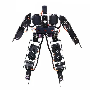 DOIT 17DOF Humanoidų Robotas Intelligent Biped Robotų Rinkinys Bipedal Vaikščioti Robotas Nemokamai Kodo 