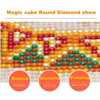 DPF diamond tapybos kryželiu diamond siuvinėjimo amatų diamond mozaikos rinkinys kvadratinių/apvalus kalnų krištolas namų dekoro