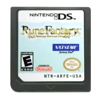 DS Žaidimų Kasetė Konsolės Kortelės Rune Gamyklos Fantazijos Derliaus Mėnulis Nintendo DS