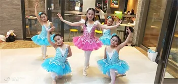 Dangus mėlynas profesionalių baleto mdc mergaitėms, vaikams, china baleto mdc vaikas kostiumas mergaitėms