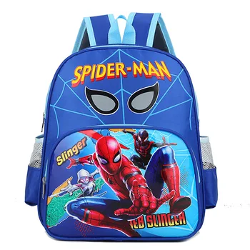 Darželio Schoolbags Animacinių filmų Spiderman Dinozaurų 3-6 Metų amžiaus Vaikų Kuprinės, Berniukų, Mergaičių Pečių Krepšiai, Šviesos kelioniniai Krepšiai