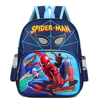Darželio Schoolbags Animacinių filmų Spiderman Dinozaurų 3-6 Metų amžiaus Vaikų Kuprinės, Berniukų, Mergaičių Pečių Krepšiai, Šviesos kelioniniai Krepšiai