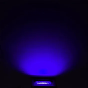 Didelės Galios UV LED Prožektorius 10W 20W 30W 50W Vandeniui atspari ultravioletinių spindulių Fluorescencinis Juodos Šviesos Etape Lempa Baras Helovinas Šalis