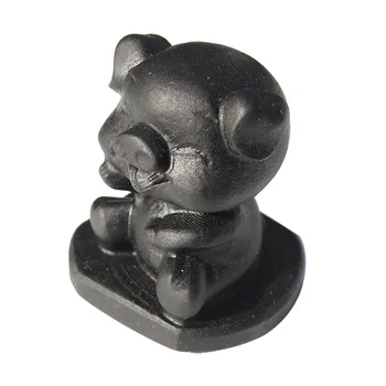 Didmeninė Gamtinių Black / Gray Crystal Mielas Kiaulių Amatų Ornamentu