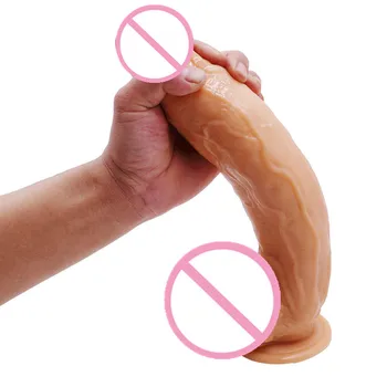 Didžiulis Realistiškas Penis Dildo Su siurbtuko Sekso žaislai Moterims Malonumą G-SPOT Massager Sekso Produktai Moterų Masturbacija Dick
