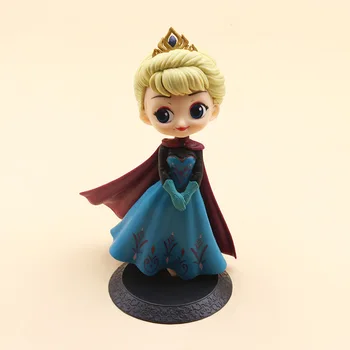 Disney Frozen2 Anime Pav Elsa Anna SofiaCake Dekoravimas Ornamentais Q Versija 2-os Kartos Modelis, Scenos Dekoravimo Tortas Įskiepiai