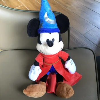 Disney Mickey Mouse Retro Stiliaus Įdaryti Žaislas Pliušinis Lėlės 25cm Kawaii Vaikų Dovanų