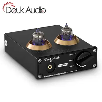Douk audio Mini HiFi MM Phono Stage Ratas Preamp Stereo Garso Vakuuminio Vamzdelio Preamplifier