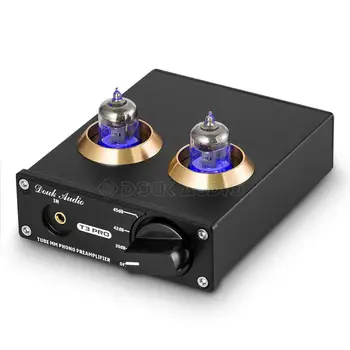 Douk audio Mini HiFi MM Phono Stage Ratas Preamp Stereo Garso Vakuuminio Vamzdelio Preamplifier