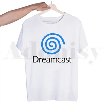 Dreamcast Duoklė Sukama Harajuku Vyrų Marškinėliai Spausdinti Tees T-shirt Vyrai Viršūnes Hip-Hop Atsitiktinis Juokingi Marškinėliai