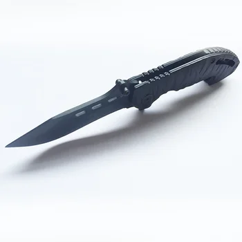 Drąsus Kovotojas CS55HRC 7cr17 peilis sulankstomas peilis nerūdijančio plieno įrankiai, lauko kempingas įrankių rinkinys Gelbėjimo EDC Nešiojamų Įrankis