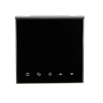 Dvigubo jutiklio Programuojamas LCD Jutiklinis Ekranas grindų šildymo, Elektros pavarą, su Kambario termostatu