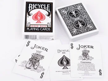 Dviračių Klasikinės Juodos Denio Rider Atgal Kortos Standartas Indeksas Pokerio Magija, Kortų Žaidimai, Magijos Triukų Rekvizitą už Magas