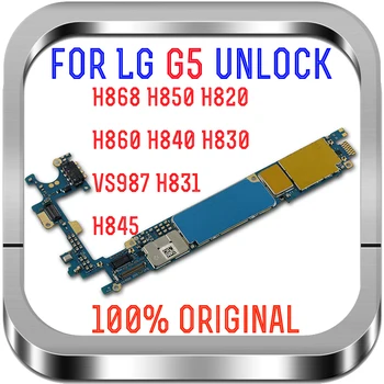 Dėl LG G5 Plokštė Originalą LG G5 H868 H850 H820 H860 H840 H830 VS987 H831 H845 Logika Valdybos Mainboard Su 