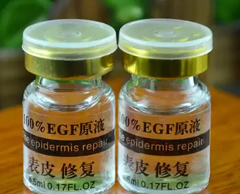 EGF originalus skystis 5ml epidermio remonto veiksnys dėmės pigmentas vandens gėlinimo 5 buteliai