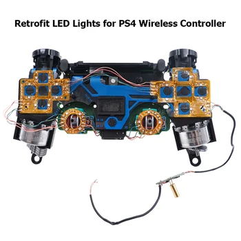 Elektroninė Mašina, Priedai 6-Spalva Luminated DTF LED Rinkinys, skirtas PlayStation 4 Valdytojas PS4 Valdytojas
