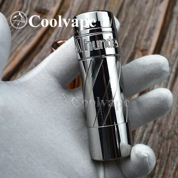 Elthunder mod e-cigarečių vape žalvaris/varis mech thunder 21700 baterija žalvario Garintuvas Mod vape vs Mechaninė Mod vape lauke pen