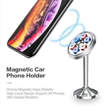 FLOVEME Magnetinio Automobilinis Telefono Laikiklis iPhone 11 Pro Universal Magnetas Kalno Automobilio Savininkas Telefono Automobilių Mobiliojo Telefono Laikiklis Stendas